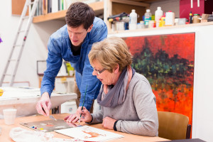 Schilderworkshop bij Wycher