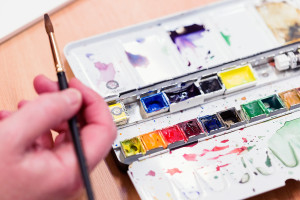 Aquarellen bij Schilderstudio Wycher